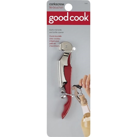 Goodcook Waiter's Corkscrew Bottle Opener 12552